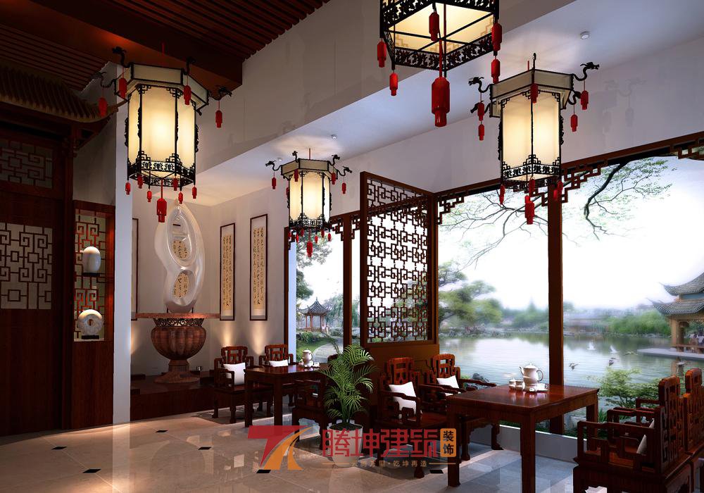 南昌中式茶樓裝修