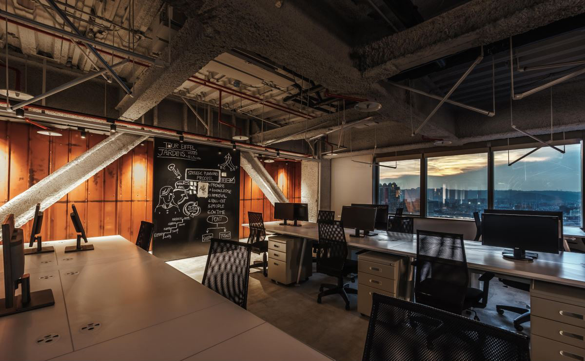 開放式南昌辦公室裝修優勢 辦公室的裝修風格